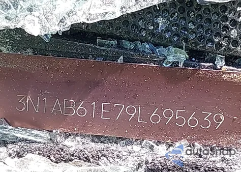 2009 Nissan Sentra 2.0S из США, поврежденный, VIN 3N1AB61E79L695639